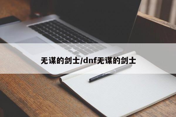 无谋的剑士/dnf无谋的剑士